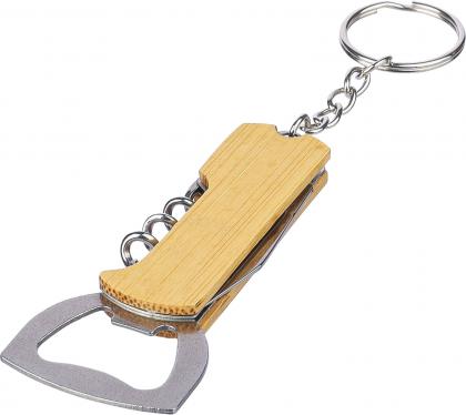 Bamboo bottle opener