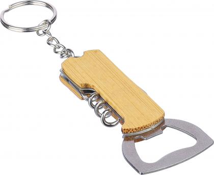 Bamboo bottle opener