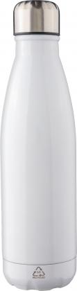 Recycled stainless steel single walled bottle (650ml)
