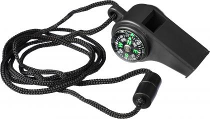 Whistle and compass