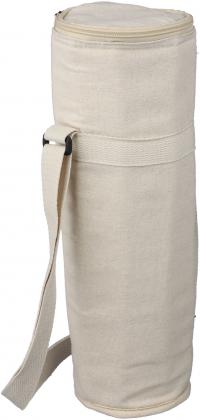 Recycled cotton cooler bag for one bottle