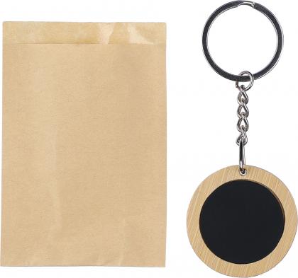 Bamboo keychain