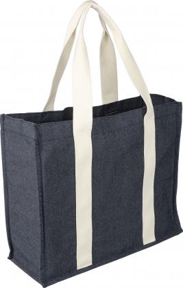 Denim shopping bag. (280gm / 9.8oz)
