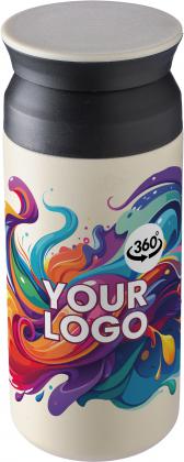 Stainless steel double walled travel mug (300ml)