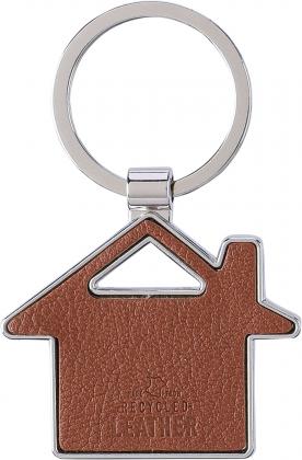 Recycled leather house key holder