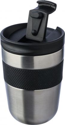 Stainless steel double walled travel mug (300ml)
