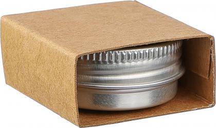 Lip balm in a tin case