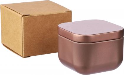 Candle in a tin case