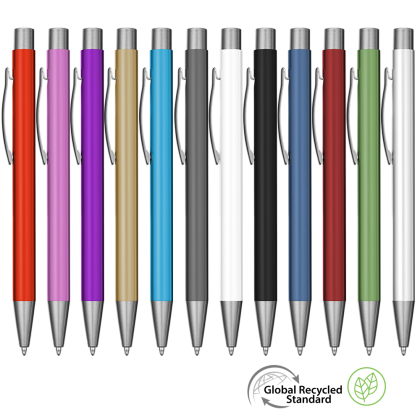 Ergo GRS Recycled Metal Ballpoint Pen
