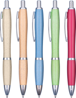 Contour Colour Wheatstraw Ballpoint Pen