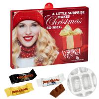 Premium Gift Advent Calendar with Toblerone Mini Mix