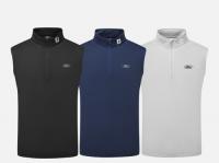 FJ (FOOTJOY) GENT'S  HALF ZIP GOLF VEST/GILET