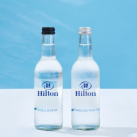 Premium 330ml Still Natural Spring Branded Glass Water Bottles
