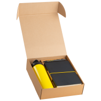 Onboarding Gift Set 15 - A5 Notebook, Flip Cap Aluminium Bottle, Metal Pen