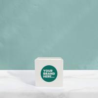 Handmade Vegan Candle in White Aluminium Pot