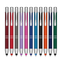 Electra Classic Soft Feel Metal Ballpoint Pen with Stylus
