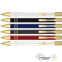 Electra Oro GRS Recycled Metal Ballpoint Pen