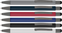 Ergo-i Soft Feel Metal Ballpoint Pen with Stylus