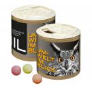 Paper Promo Tin with XS-Bären Company Fruit Candies, 85g