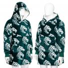 Printed Sherpa Wearable Hoodie