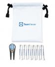 GEO POLYESTER DRAWSTRING GOLF BAG SET