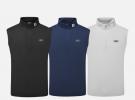 FJ (FOOTJOY) GENT'S  HALF ZIP GOLF VEST/GILET
