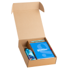 Onboarding Gift Set 10 - A5 Notebook, Aluminium Carabiner Bottle, Metal Pen