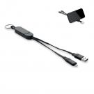 Cabo - 60w Cable Keyring Recycled Abs