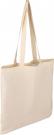 OEKO-TEXÂ® cotton shopping bag (140gsm / 6.3oz)