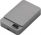 The Powerwave - BrandCharger recycled steel wireless power bank. (10000 mAh)