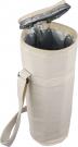 Recycled cotton cooler bag for one bottle