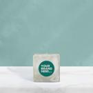 Handmade Vegan Candle in Marble Concrete Pot