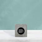 Handmade Vegan Candle in Grey Concrete Pot