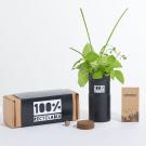 Desktop Garden Aluminium Silver Box of Three