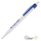 Supersaver Click GRS Recycled Plastic Ballpen - Blue