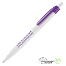 Supersaver Click GRS Recycled Plastic Ballpen - Purple