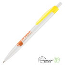 Supersaver Click GRS Recycled Plastic Ballpen - Yellow