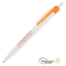 Supersaver Click GRS Recycled Plastic Ballpen - Orange