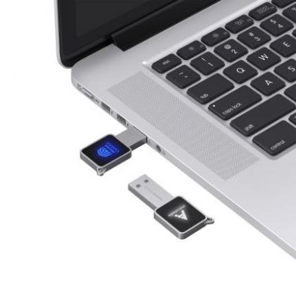 Square Lighting Logo Flash Drive