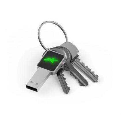 Square Lighting Logo Flash Drive