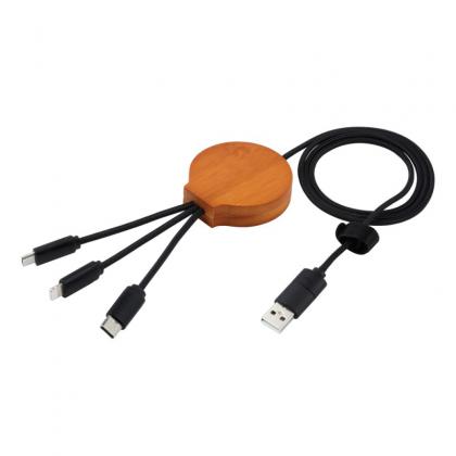 Charging cable with Wireless Charger