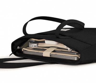 Trend tote bag with laptop pouch