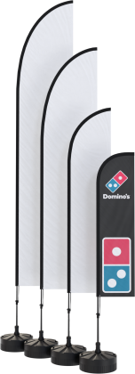 Feather Flag Kit - Medium (3.4m) Double Sided