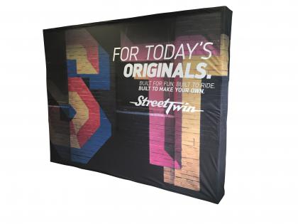 Textile Hop Up Back Drop Display Stand (3x3) kit