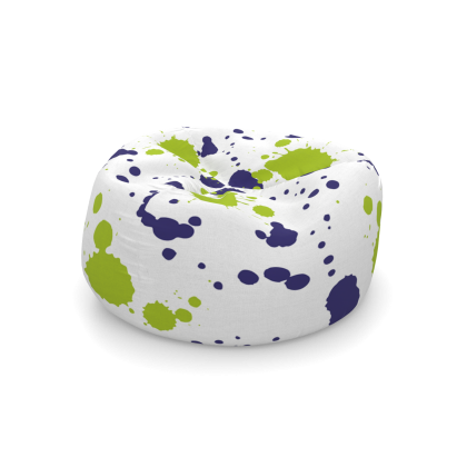 Bean Bag -  Indoor Round - Full Colour - 220gsm Polyester -Kids