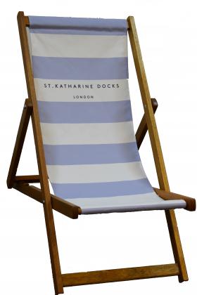 Deluxe Deckchair - 300gsm canvas sling - Adult