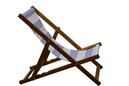 Deluxe Deckchair - 300gsm canvas sling - Adult