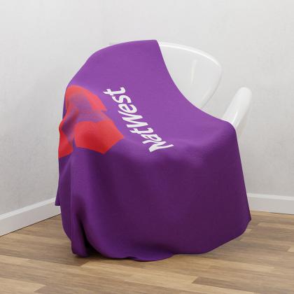 Polar Fleece Blanket 250gsm Polyester Single Sided 120cm x 175cm