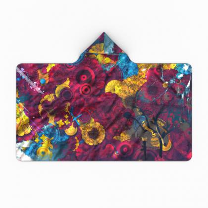 Hooded Fleece Blanket Junior 100x140cm