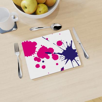 Placemat - Rectangle - Wooden Hardboard - Single - 23cm x 32cm